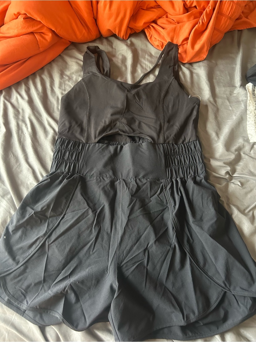 Altar'd State Black Sleeveless Romper - Picture 1 of 3